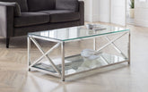 Miami Coffee Table Chrome